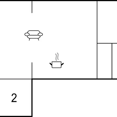 Two-bedroom In Sydals * Skovmose